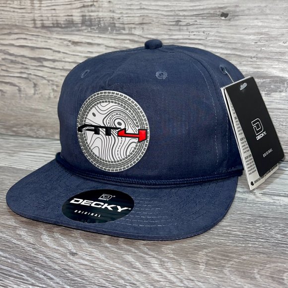 GMC AT4 Topo 3D Classic Rope Hat- Navy - Picture 3 of 4